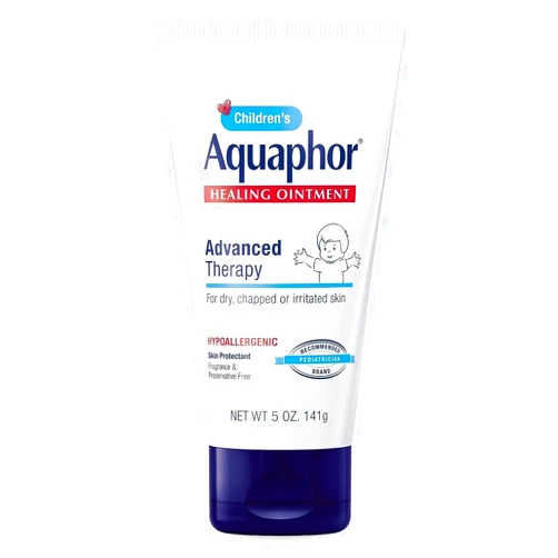 Aquaphor Children's Healing Ointment, Advanced Therapy Skin Protectant, Multi-Purpose Healing Ointment and Body Moisturizer for Kids, For Dry, Cracked Skin, Minor Cuts and Burns, 5 Oz Tube