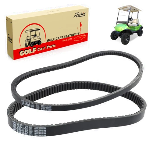 Roykaw Golf Cart Drive Belt Generator Starter Belt Compatible with Yamaha G29 2007-2014 Gas Model, OEM# JW1-G6241-00, JW1-G6241-10, J55-H1173-00, J38-81173-00
