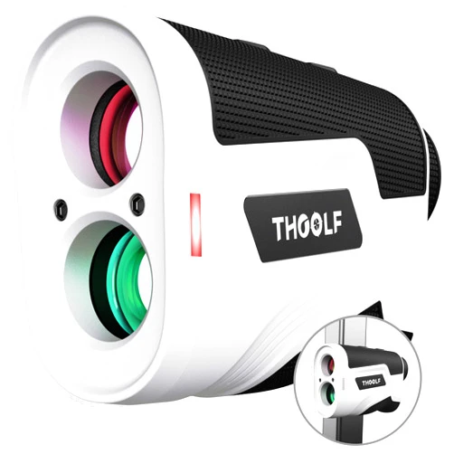 THGOLF Golf Rangefinder with Slope, USB C Recharging Range Finder Golfing with Flag Acquisition, Pulse Vibration and Fast Focus System, 6X Magnification, Rangefinder for Golfing and Hunting