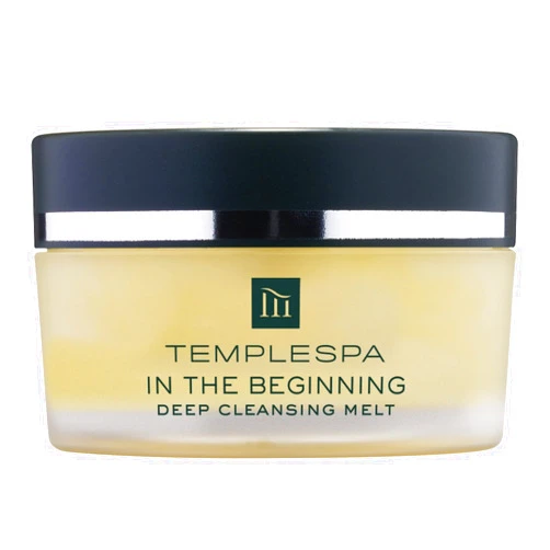 TEMPLESPA | IN THE BEGINNING | Facial Balm Cleanser, Deep Nourishment, Cleanses, Gently Exfoliates, Super Soft Skin Feel, Fresh Complexion, Natural Ingredients, Cruelty-Free, Vegan, 2.5 fl.oz.