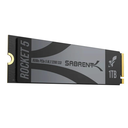 SABRENT Rocket 5 1TB Advanced Performance Internal M.2 PCIe GEN 5 14GB/s X4 NVMe SSD (SB-RKT5-1TB)
