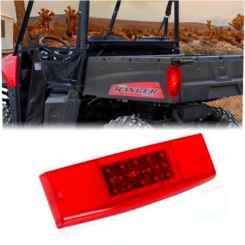 SUNPIE Tail Lights Assembly Compatible with Polaris Ranger 500 700 800 900 (EFI EPS Full Size EPS 4x4 Midsize LE EFI) 2009-2016,Waterproof Red Lens LED,Replace #2411450, 1 Pack