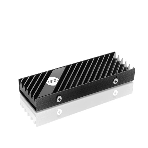 EZDIY-FAB M.2 SSD heatsink 2280, Double-Sided Heat Sink, High Performance SSD Radiator for PC / PS5 for PCIE NVME M.2 SSD or SATA M.2 SSD- Black