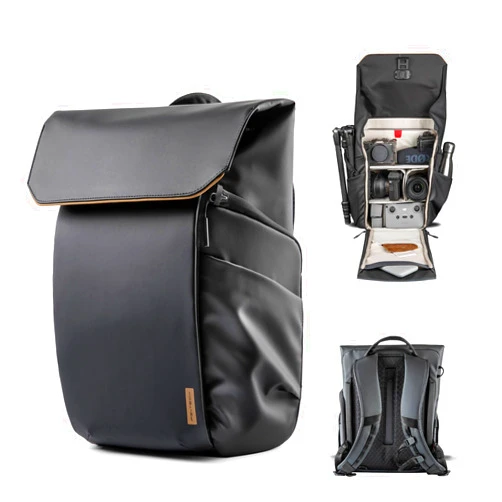 PGYTECH OneGo Air 20L Camera and Drone Backpack for DJI AVATA/Mini 4 Pro/Mavic 3/Air 2/2S/Mini 2/ FPV,Sony,Canon,Nikon,DSLR/SLR Mirrorless,Camera Tripod Photographer Bag Gift, Black