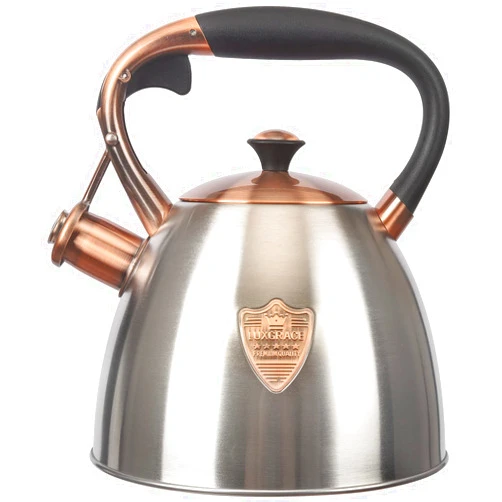 LUXGRACE Tea Kettle -2.9 Quart Tea Kettles Stovetop Whistling Teapot Stainless Steel Tea Pots for Stove Top Whistle Tea Pot