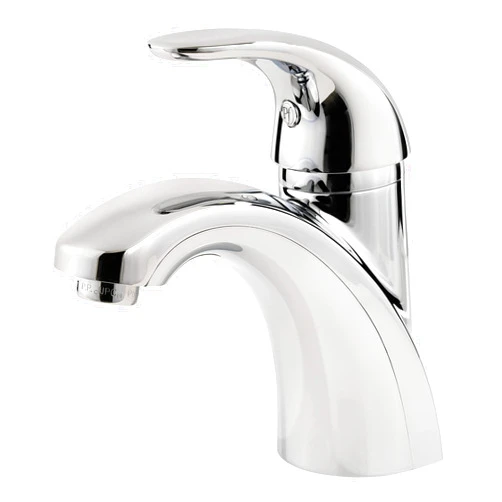 Pfister Parisa Bathroom Sink Faucet, Single Control, 1-Handle, Single Hole, Polished Chrome Finish, LF042PRCC