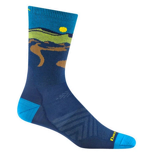 Darn Tough Vermont Micro-Crew Men's Running Socks, Ridge Runner - Ultra-Lightweight Socks for Men, Style 1065