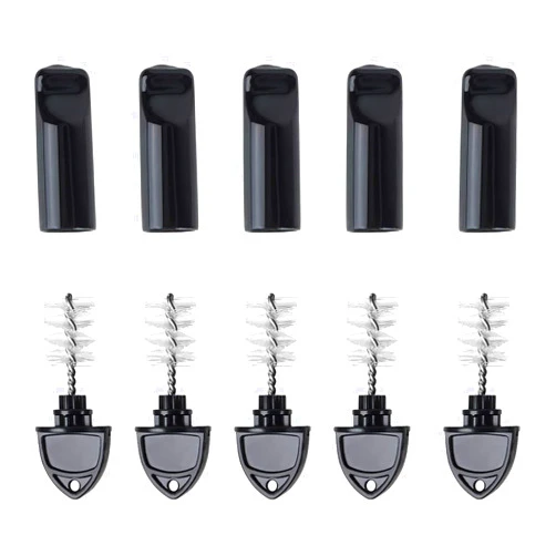 YMPEKA 10 Pack Beer Faucet Cap & Plug 5 Pcs Draft Beer Faucet Plug Brush 5 Pcs Draft Tap Brush Black Rubber Beer Faucet Tap Cleaning Plug Beer Faucet Covers Beer Faucet Brush Plugs…