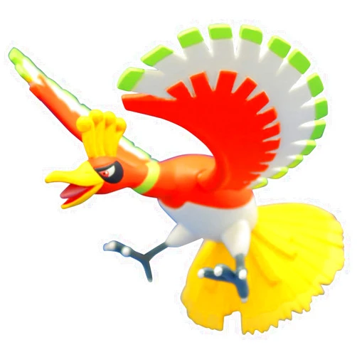 TOMY Pokemon Takara Tomy Monster Collection Moncolle ML-01 Ho-Oh Figure