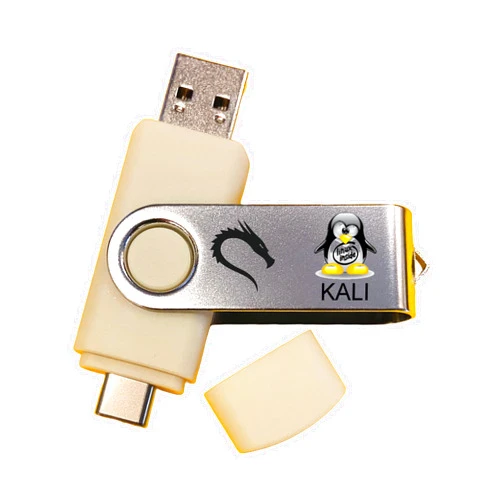TECH STORE ON Kali Linux OS for Hackers - Bootable Live Install USB Flash Thumb Drive - Cybersecurity Ethical Hacking and Penetration Testing