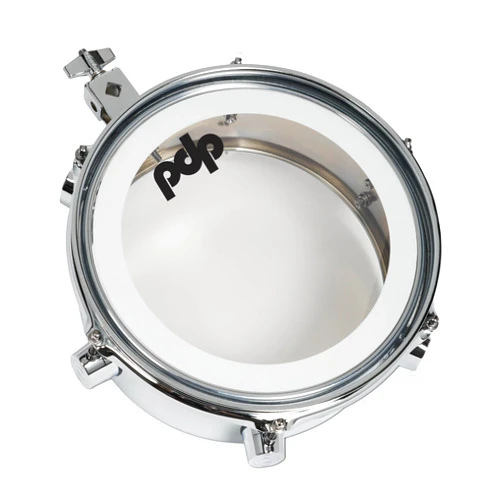 Pacific Drums by DW Mini Timbale, Chrome Plated Steel, 4X10