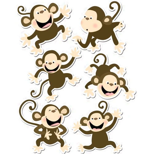 Creative Teaching Press CTP Monkeys 6