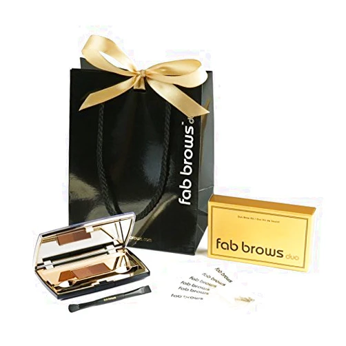 Fab Brows Duo Eyebrow Kit (Dark Brown/Chocolate Brown)