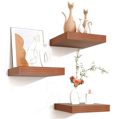 Venusmiles Square Floating Shelves for Wall, 8