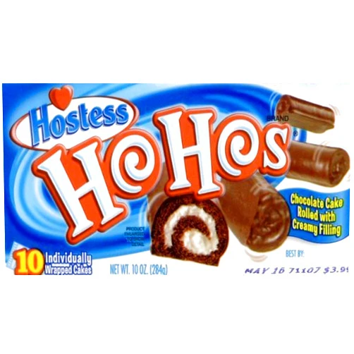 Hostess Ho Hos the Sweetest Comeback 10 Oz Box