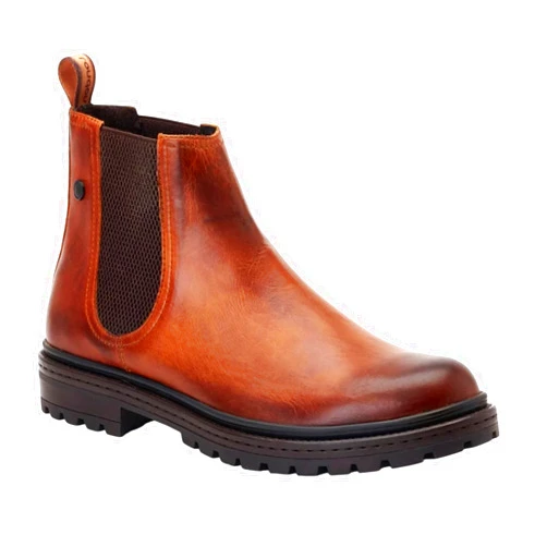 Base London Mens Walsh Leather Chelsea Boots