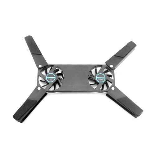 X psblty USB Powered Foldable Cooler Pad with Double 60mm Fans Laptop Stand Notebook Cooling Pad for Notebook Laptop PC Computer