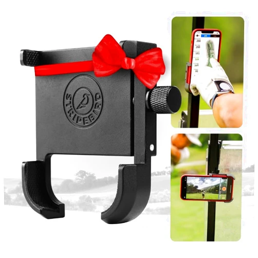 Stripebird - Original Golf Magnetic Phone Holder - Golf Cart Accessory - Slim Smartphone Mount - Store & Access Cell - Ultra Strong Magnet