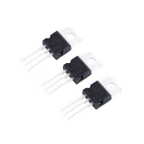 Walfront 10Pcs LM7805 Linear Voltage Regulator Positive Voltage Transistor Assortment Kit 5V 1.5A