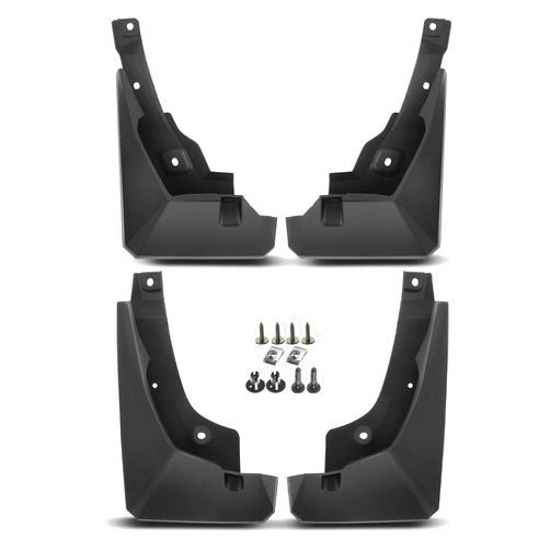 YHTAUTO Set of 4 Mud Flaps Splash Guards Accessories Replacement for Toyota RAV4 2019-2023, Not Fit Adventure Models & Side Skirts, Front and Rear LH RH, Black