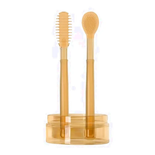 Sevenbaby Baby Toothbrush Baby Tongue Coating Brush Infant Toothbrush 2pcs