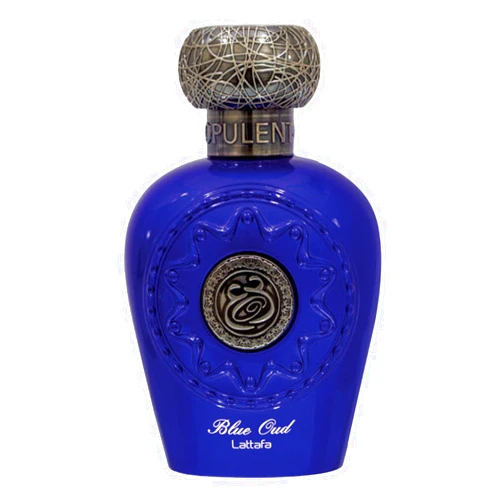 Lattafa Perfumes Blue Oud for Unisex Eau de Parfum Spray, 3.4 Ounce