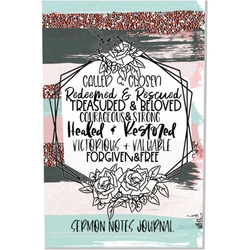 Christian Faith Gifts Christian Women’s Sermon Notes Journal: A 52 week inspirational journal to reflect, worship, record and remember weekly sermon messages (Volume 1)