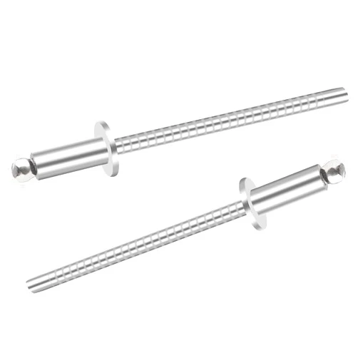 Sunxeke 100pcs 1/8 x 3/8inch Stainless Steel Blind Rivets, 3.2 x 10mm Stainless Steel Pop Rivets, Pack of 100