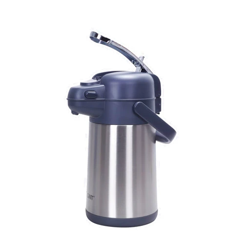 GiNT 74oz Airpot Coffee Dispenser with Pump, Insulated Coffee Carafe for Hot Liquids, Stainless Steel Vacuum Insulated Pump Dispenser for Hot/Cold Beverages (2.2L)