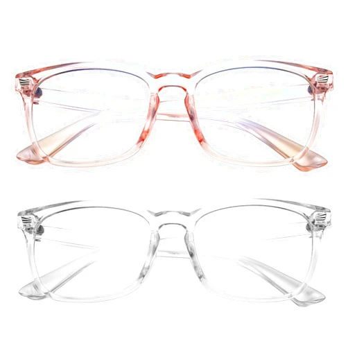 Hycredi Kids Blue Light Blocking Glasses，Anti Eyestrain & UV Protection, Computer Gaming TV Phone Glasses for Boys Girls
