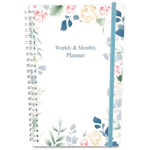 Nokingo Undated Planner for 2025 or Any Year - Weekly & Monthly Organizer Notebook & Journal to Track Goals, 5.85