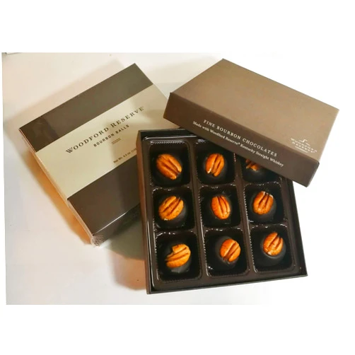 Woodford Reserve Premium Bourbon Ball Gift Box, 9 candies per box, delicious and perfect for holiday gifts