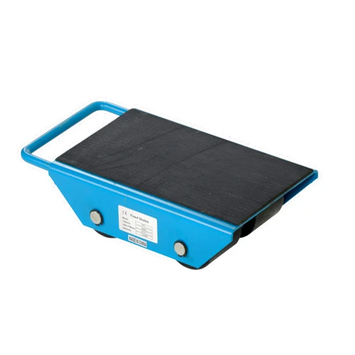 Vestil FMS-3 Fixed Machinery Skate with 4 Nylon Roller, Steel, 13