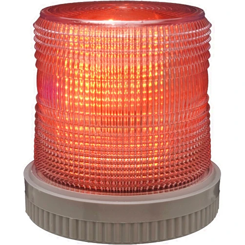 Edwards-Signaling Warning Light, LED, 120VAC, Red, 65 FPM