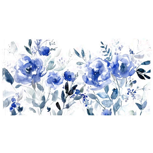 Fine Art Canvas Painters Field of Flowers Canvas Wall Decor by Artist Carol Robinson for Living Room, Bedroom, Bathroom, Kitchen, Office, Bar, Dining & Guest Room - Ready to Hang - 40 in x 21 in