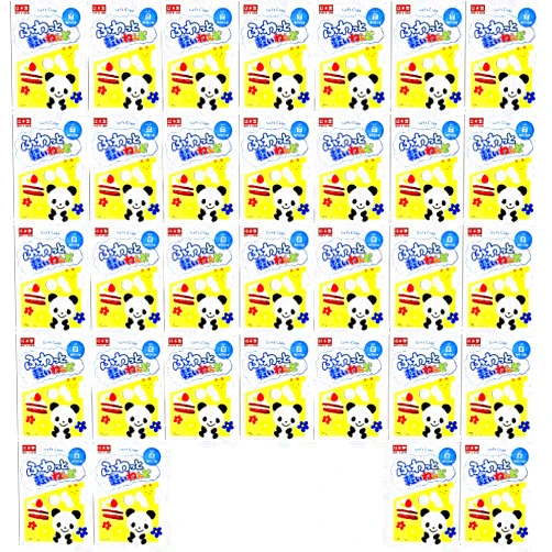 YACHIYO DAISO Soft Clay Lightweight Fluffy Packs (32 Set, White)