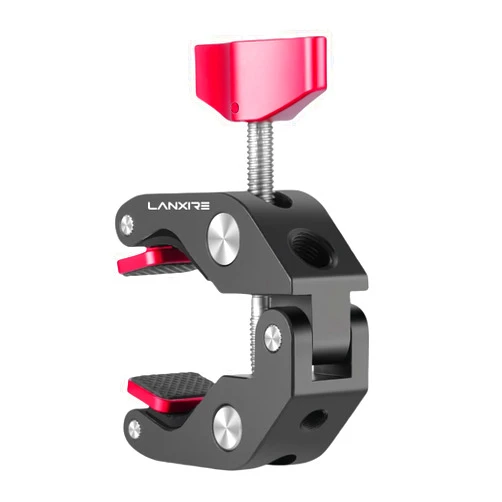 LANXIRE Camera Mount Clamp Clip Clamp with 1/4