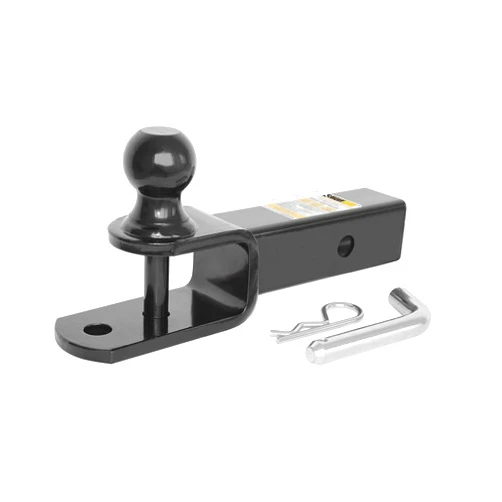 MaxxHaul 50595 3-in-1 ATV UTV Trailer Hitch Mount with Hitch Ball and Winch Strap Loop 1-7/8