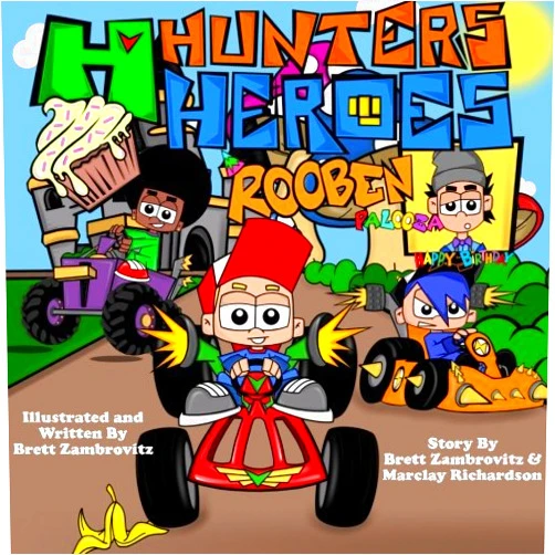 By Brett Zambrovitz (Author, Illustrator), Marclay Richardson (Author) Rooban Palooza (Hunters Heroes Adventures)