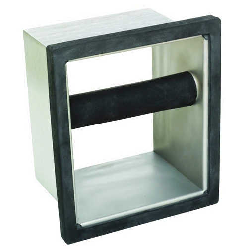 Rattleware Stainless Steel Open Bottom Knock Box Chute - For Home, Cafe, Restaurant, Hotel, Office, or Commercial Establishment - Trusted By Baristas Worldwide (6