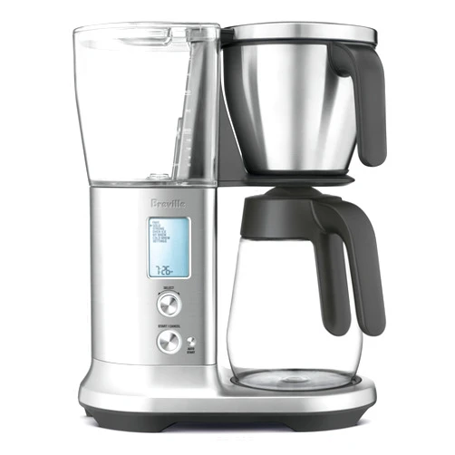 Breville BDC400BSS Precision Brewer Drip Coffee Maker, Brushed Stainless Steel, Glass Carafe