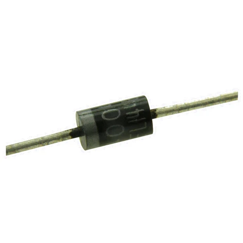 MCIGICM (100 Pcs) 1N4004 Rectifier Diode 1A 400V Hole DO-41
