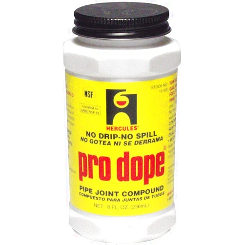 Hercules 8 oz. Can Pro Dope Thread Sealant with 200 psi, Gray - 15420, Pack of 5