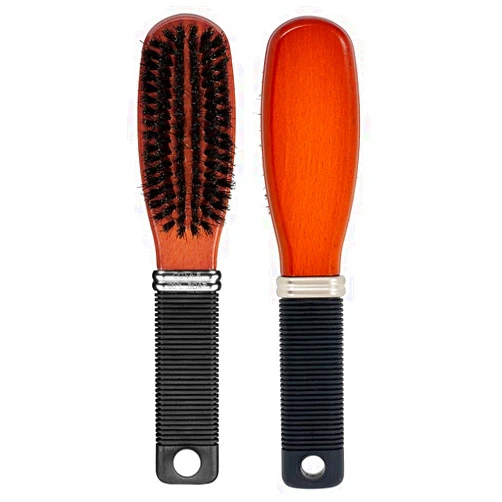 Conair All Purpose Boar Bristle hairbrush - Hair brush - Hairbrush for Men and Women - Brown