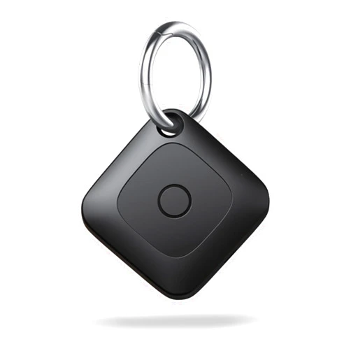 Hoxe Air Tracker, Key Finder Works with Find My (iOS Only), Bluetooth Tracker Tag for Keys, Luggage, Suitcase and Pets, Loud Beep, Worldwide Tracking, Replaceable Battery, 1-Pack