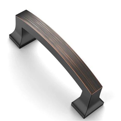 Asidrama 10 Pack 3 Inch(76mm) Hole Centers Kitchen Cabinet Handles, Oil Rubbed Bronze Cabinet Pulls Kitchen Cabinet Hardware for Cupboard Drawer Handles Dresser Pulls