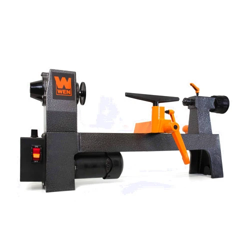 WEN Mini Benchtop Wood Lathe, 8-Inch by 13-Inch with Variable Speed (LA3421)