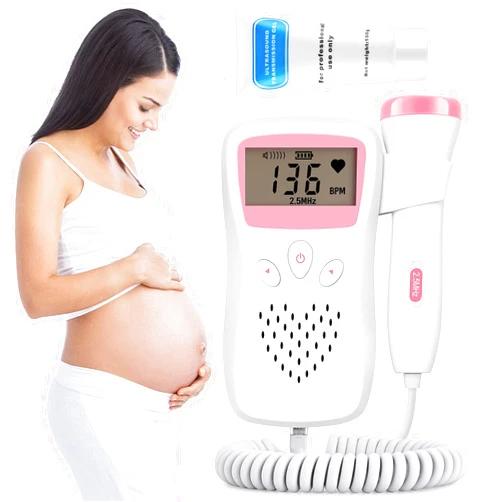 Dechatick Bags for Baby Monitor Pregnancy Accessories,Home Portable Doppler Fetal Heart Rate Monitor for Home Use