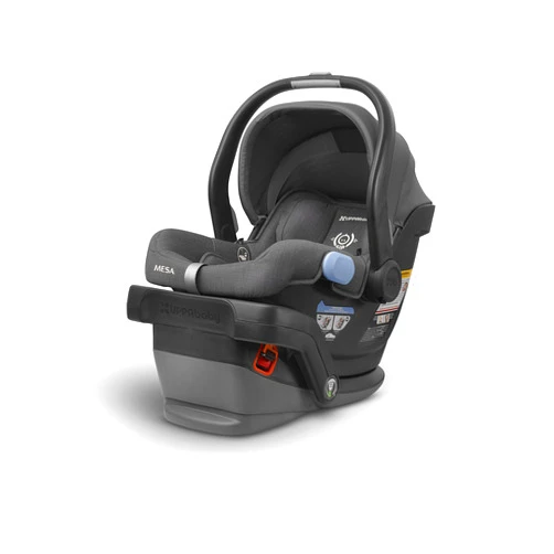 UPPAbaby MESA Infant Car Seat - JORDAN (charcoal mélange|merino wool) + MESA Base, 1 Count (Pack of 1)