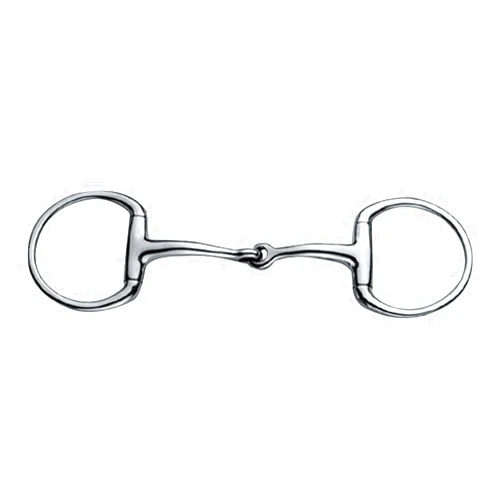 Korsteel JP Korsteel Stainless Steel Jointed Eggbutt Snaffle Bit, 5